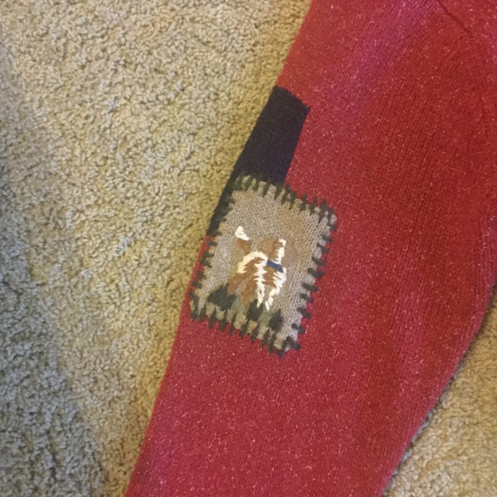 Pendleton Bird Tree Dog Patchwork Silk, Wool Blen… - image 4